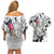 Itadori Yuji and Sukuna - Jujutsu Kaisen Couples Matching Off Shoulder Short Dress and Hawaiian Shirt Anime Japan Style