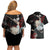 Sanemi Shinazugawa - Demon Slayer Couples Matching Off Shoulder Short Dress and Hawaiian Shirt Anime Japan Style