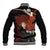 Yoriichi Tsugikuni - Demon Slayer Baseball Jacket Anime Text Pattern Style