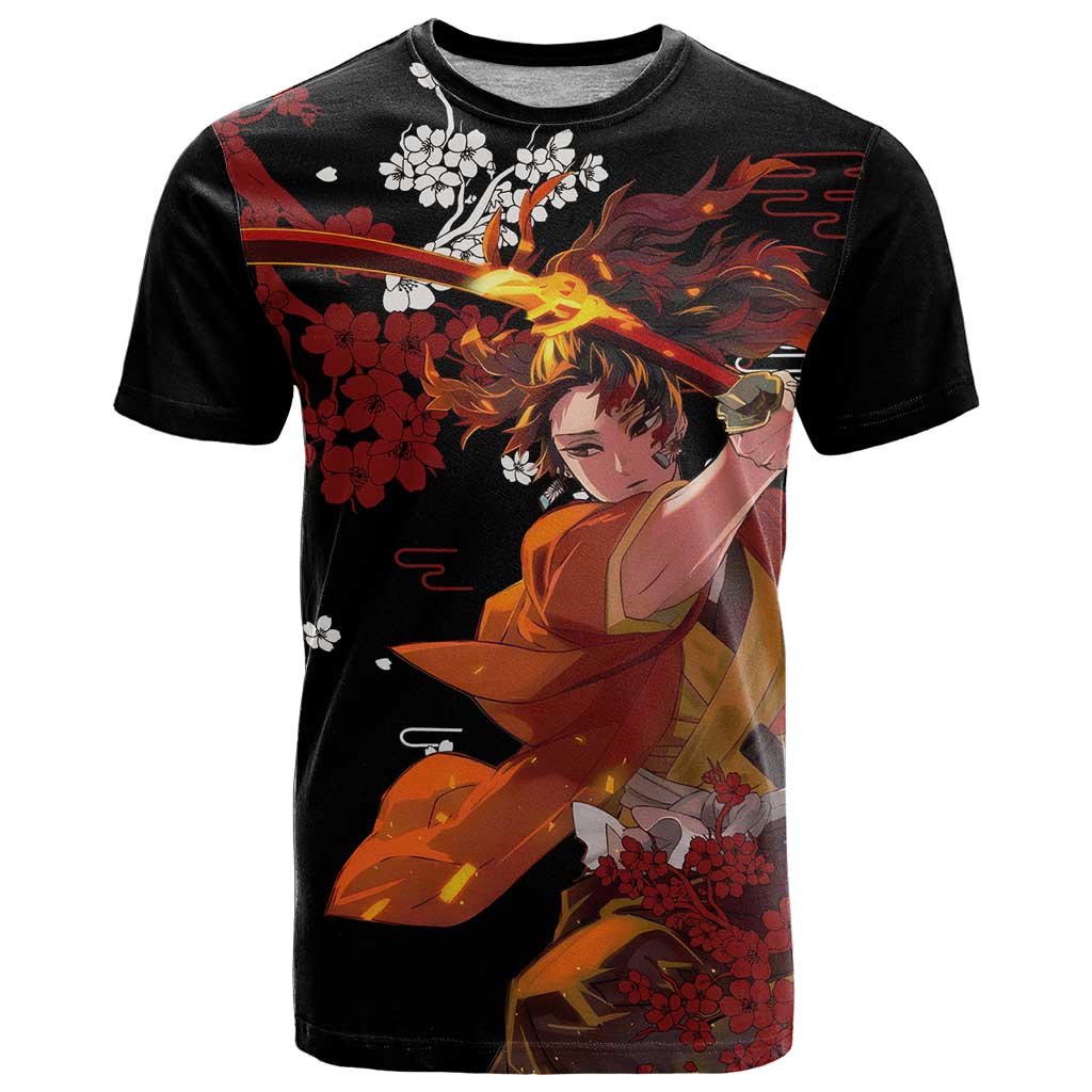 Yoriichi Tsugikuni - Demon Slayer T Shirt Anime Text Pattern Style