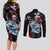 Sakonji Urokodaki - Demon Slayer Couples Matching Long Sleeve Bodycon Dress and Long Sleeve Button Shirt Anime Japan Style