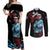 Sakonji Urokodaki - Demon Slayer Couples Matching Off Shoulder Maxi Dress and Long Sleeve Button Shirt Anime Japan Style