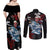 Sakonji Urokodaki - Demon Slayer Couples Matching Off Shoulder Maxi Dress and Long Sleeve Button Shirt Anime Japan Style