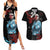 Sakonji Urokodaki - Demon Slayer Couples Matching Summer Maxi Dress and Hawaiian Shirt Anime Japan Style