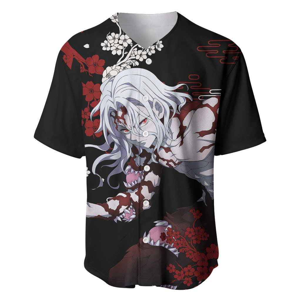 Muzan Kibutsuji - Demon Slayer Baseball Jersey Anime Japan Style