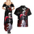 Muzan Kibutsuji - Demon Slayer Couples Matching Summer Maxi Dress and Hawaiian Shirt Anime Japan Style