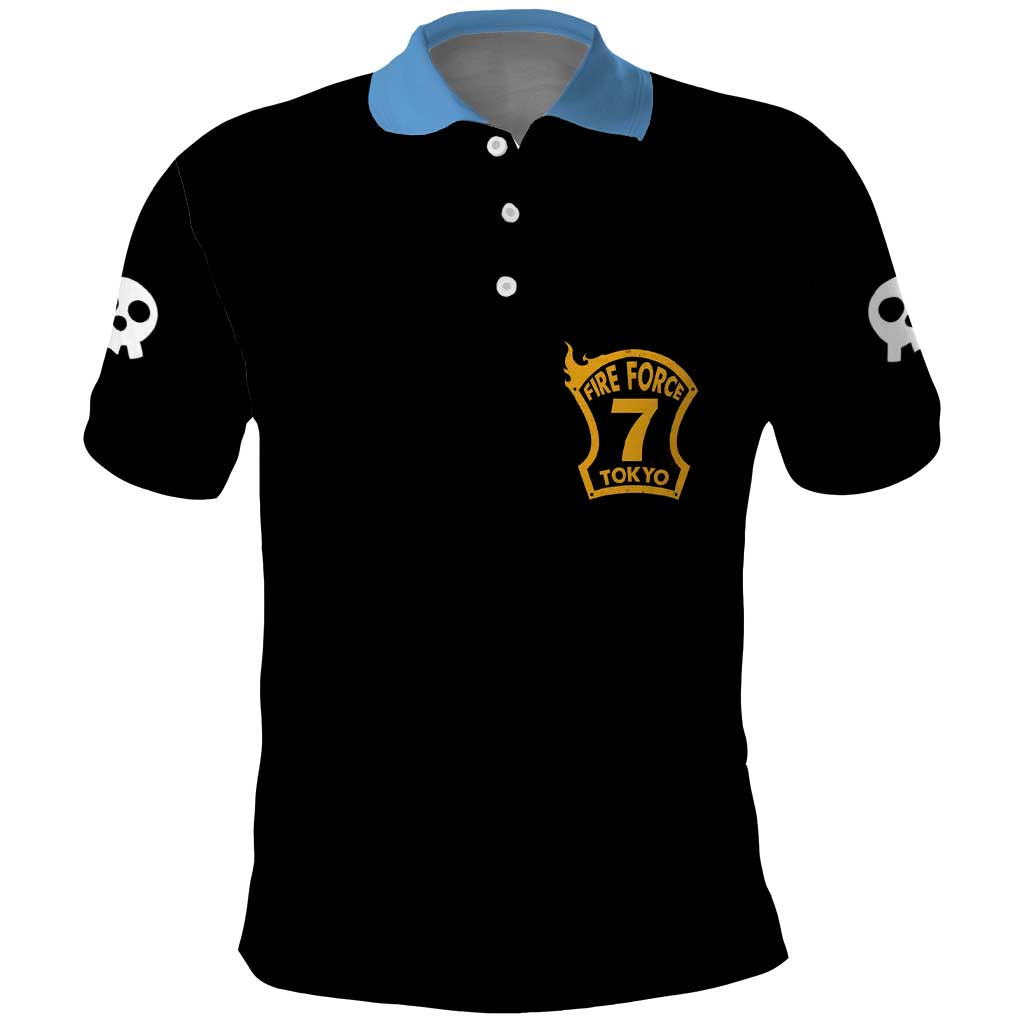 Benimaru Shinmon Fire Force Polo Shirt Anime Style