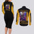 Denji -  Chainsaw Man Couples Matching Long Sleeve Bodycon Dress and Long Sleeve Button Shirt Japan Anime Style