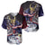 Trippy All Might My Hero Academia Baseball Jersey Anime Mid Trippy Style