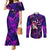 Trippy Venom Couples Matching Mermaid Dress and Long Sleeve Button Shirt Comic Mix Galaxy Trippy Style