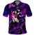 Trippy Venom Polo Shirt Comic Mix Galaxy Trippy Style