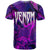 Trippy Venom T Shirt Comic Mix Galaxy Trippy Style