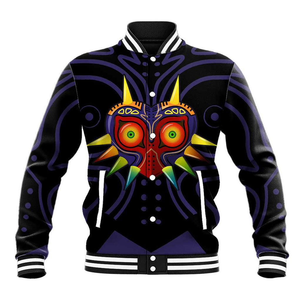 Majora’s Mask Zelda Baseball Jacket Abtract Style