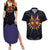 Majora’s Mask Zelda Couples Matching Summer Maxi Dress and Hawaiian Shirt Abtract Style