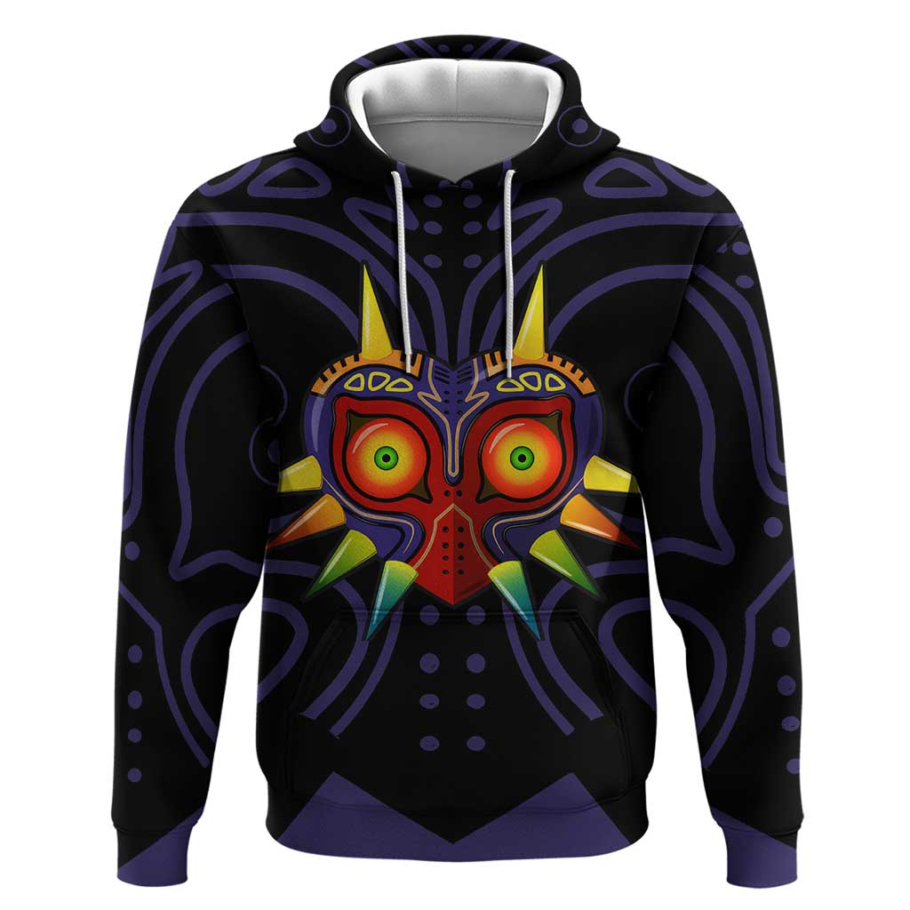 Majora’s Mask Zelda Hoodie Abtract Style