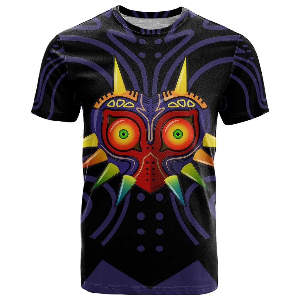 Majora’s Mask Zelda T Shirt Abtract Style