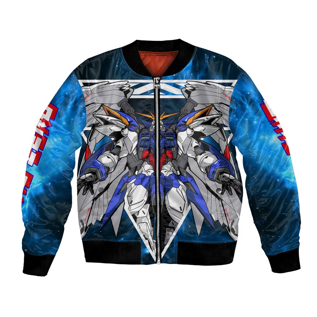 Wing Zero Gundam Bomber Jacket Anime Style