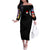 Garchomp Poke Off The Shoulder Long Sleeve Dress Anime Style