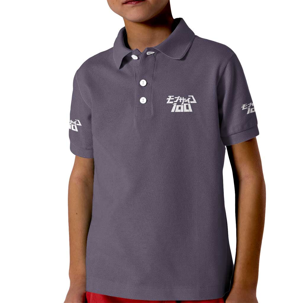 Reigen Arataka Mob Psycho 100 Kid Polo Shirt Anime Style