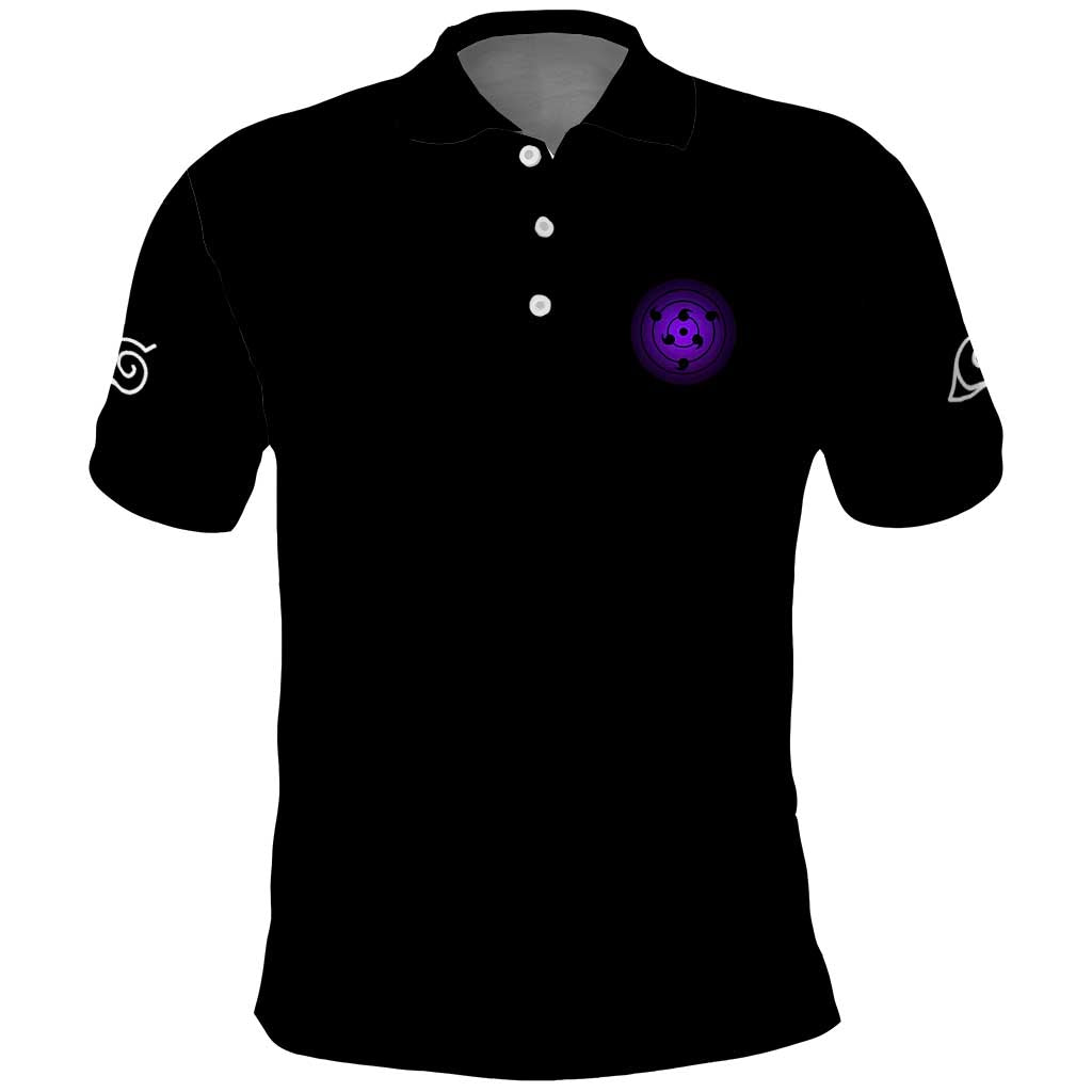 Uchiha Madara V2 Naruto Polo Shirt Anime Style