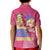 Peach Mario Bros Kid Polo Shirt Anime Style