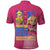 Peach Mario Bros Polo Shirt Anime Style