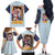 Akira Sendoh Slam Dunk Family Matching Off The Shoulder Long Sleeve Dress and Hawaiian Shirt Japan Anime Style