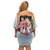 Akira Sendoh Slam Dunk Family Matching Off Shoulder Short Dress and Hawaiian Shirt Japan Anime Style