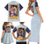 Akira Sendoh Slam Dunk Family Matching Short Sleeve Bodycon Dress and Hawaiian Shirt Japan Anime Style