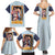 Akira Sendoh Slam Dunk Family Matching Summer Maxi Dress and Hawaiian Shirt Japan Anime Style