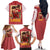 Ryota Miyagi Slam Dunk Family Matching Off The Shoulder Long Sleeve Dress and Hawaiian Shirt Japan Anime Style