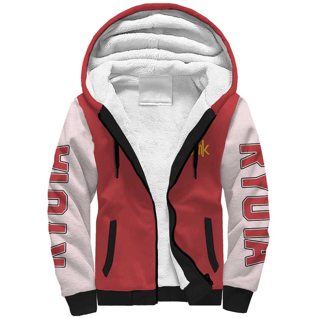 Ryota Miyagi Slam Dunk Sherpa Hoodie Japan Anime Style