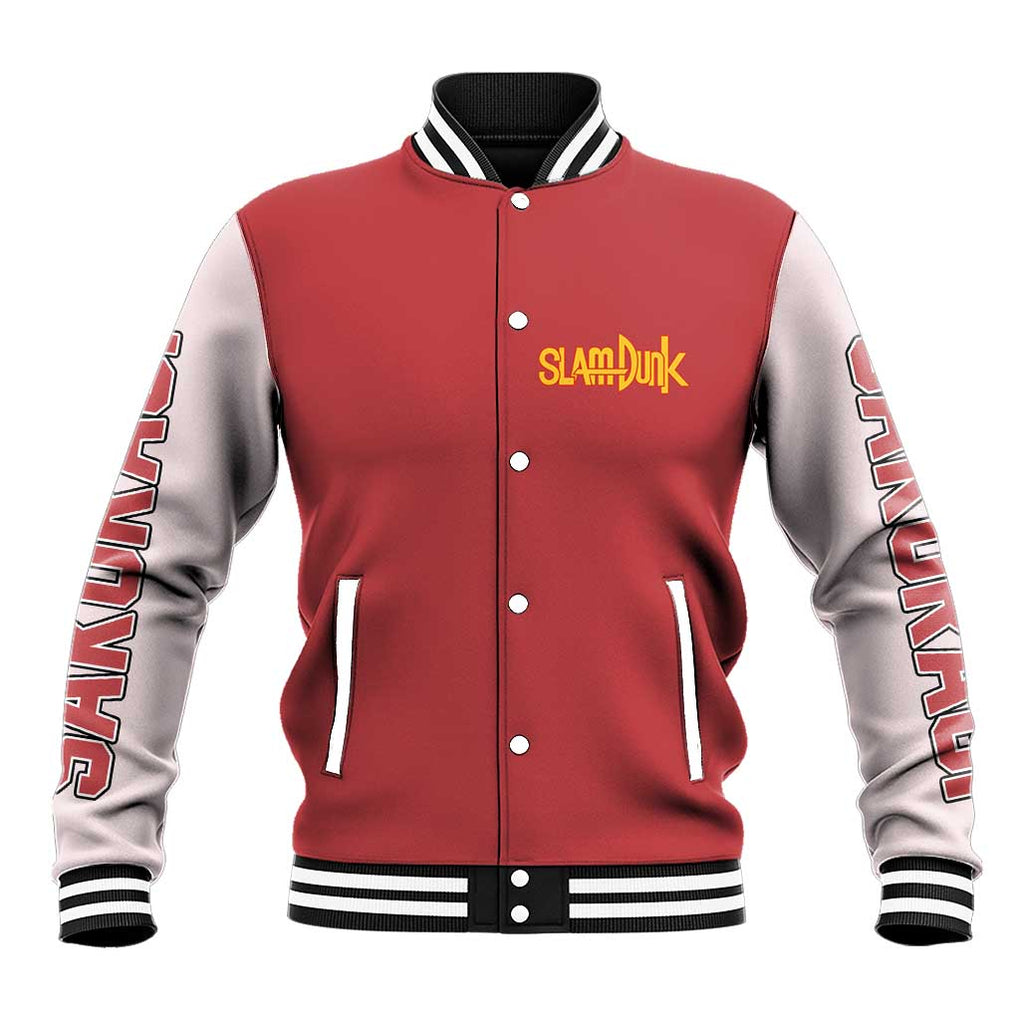 Hanamichi Sakuragi Slam Dunk Baseball Jacket Japan Anime Style