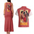 Hanamichi Sakuragi Slam Dunk Couples Matching Tank Maxi Dress and Hawaiian Shirt Japan Anime Style