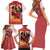 Hanamichi Sakuragi Slam Dunk Family Matching Short Sleeve Bodycon Dress and Hawaiian Shirt Japan Anime Style