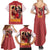 Hanamichi Sakuragi Slam Dunk Family Matching Summer Maxi Dress and Hawaiian Shirt Japan Anime Style