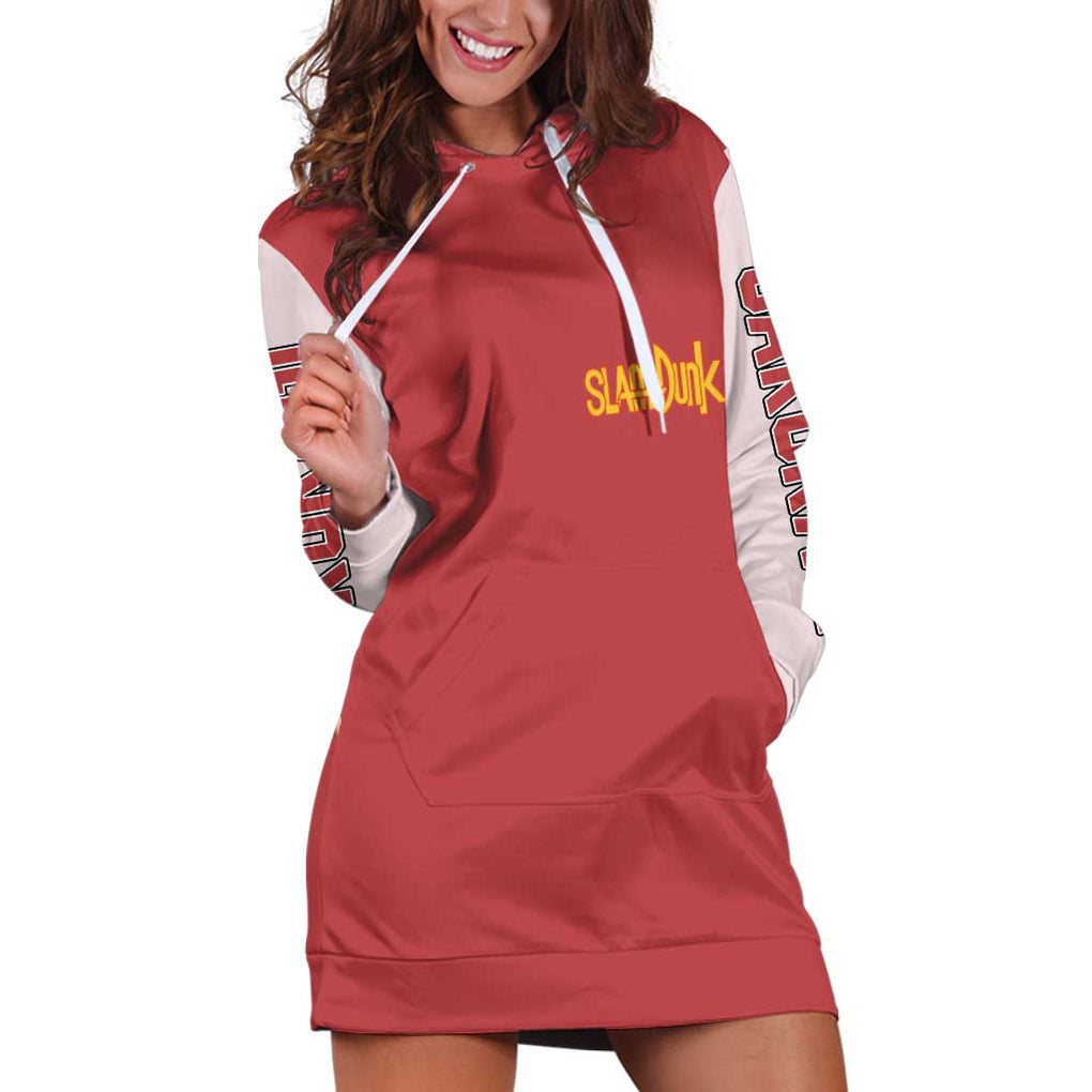 Hanamichi Sakuragi Slam Dunk Hoodie Dress Japan Anime Style