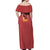 Hanamichi Sakuragi Slam Dunk Off Shoulder Maxi Dress Japan Anime Style