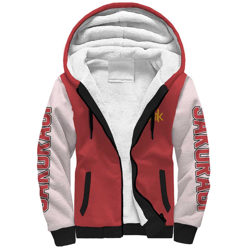 Hanamichi Sakuragi Slam Dunk Sherpa Hoodie Japan Anime Style