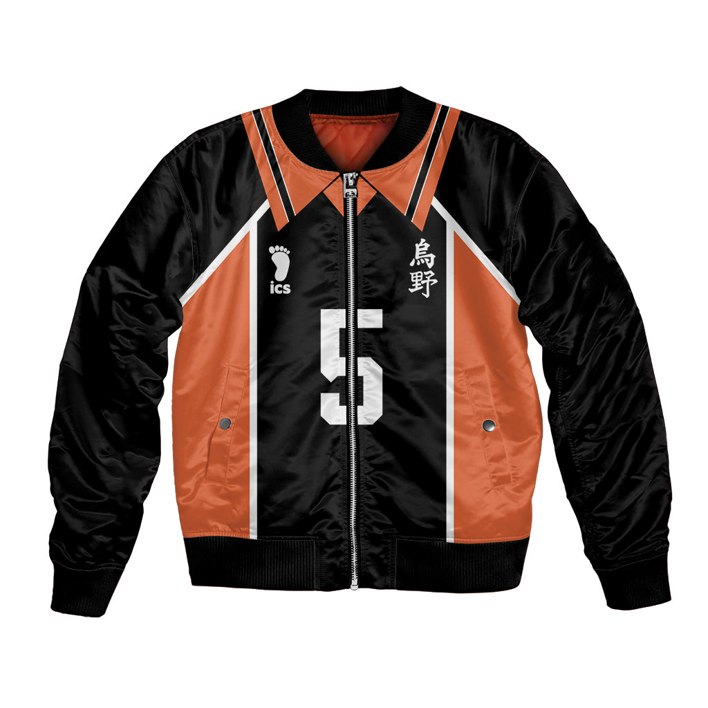 Karasuno Ryunosuke Tanaka Bomber Jacket