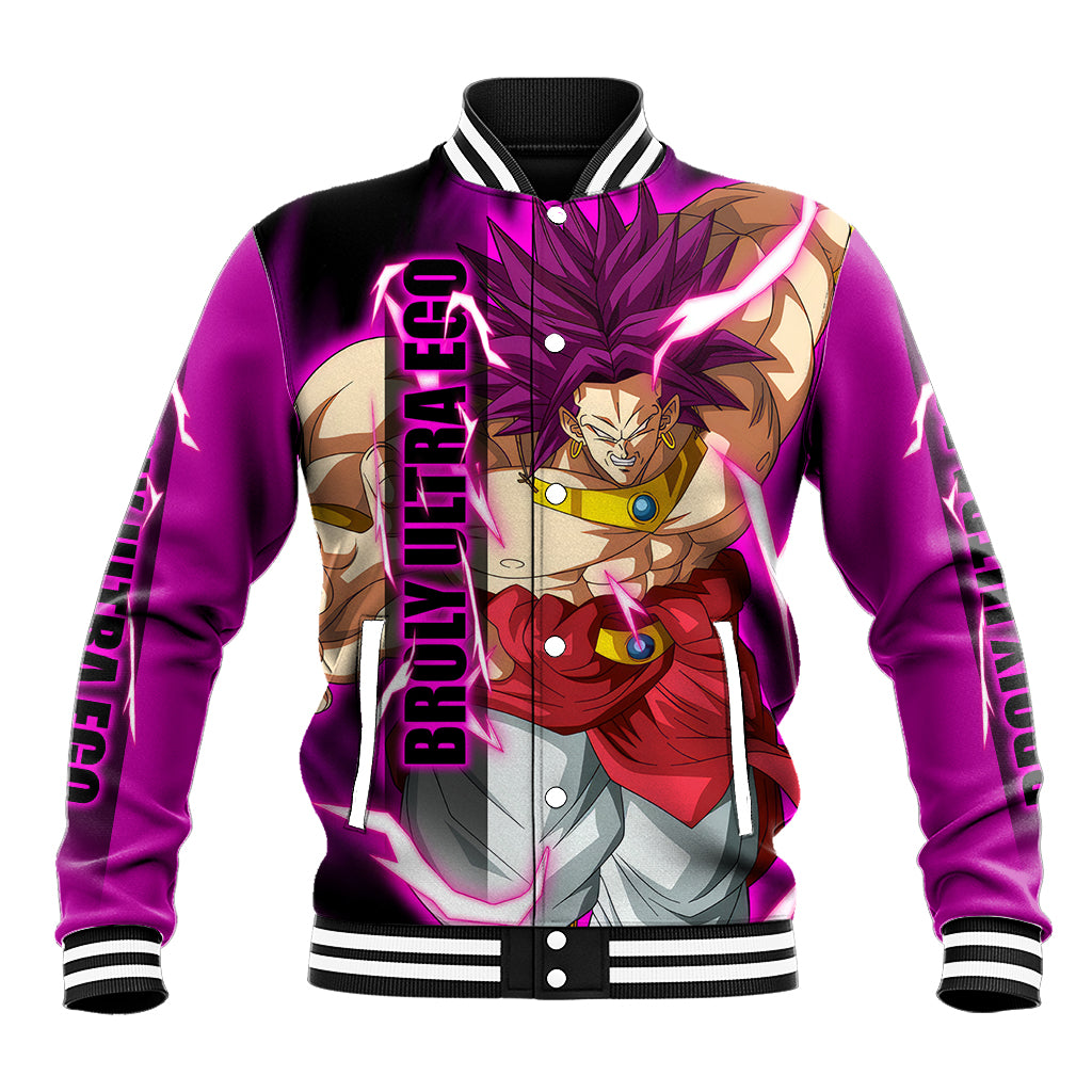 Broly Ultra Ego Anime Baseball Jacket