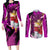 Broly Ultra Ego Anime Couples Matching Long Sleeve Bodycon Dress and Long Sleeve Button Shirt