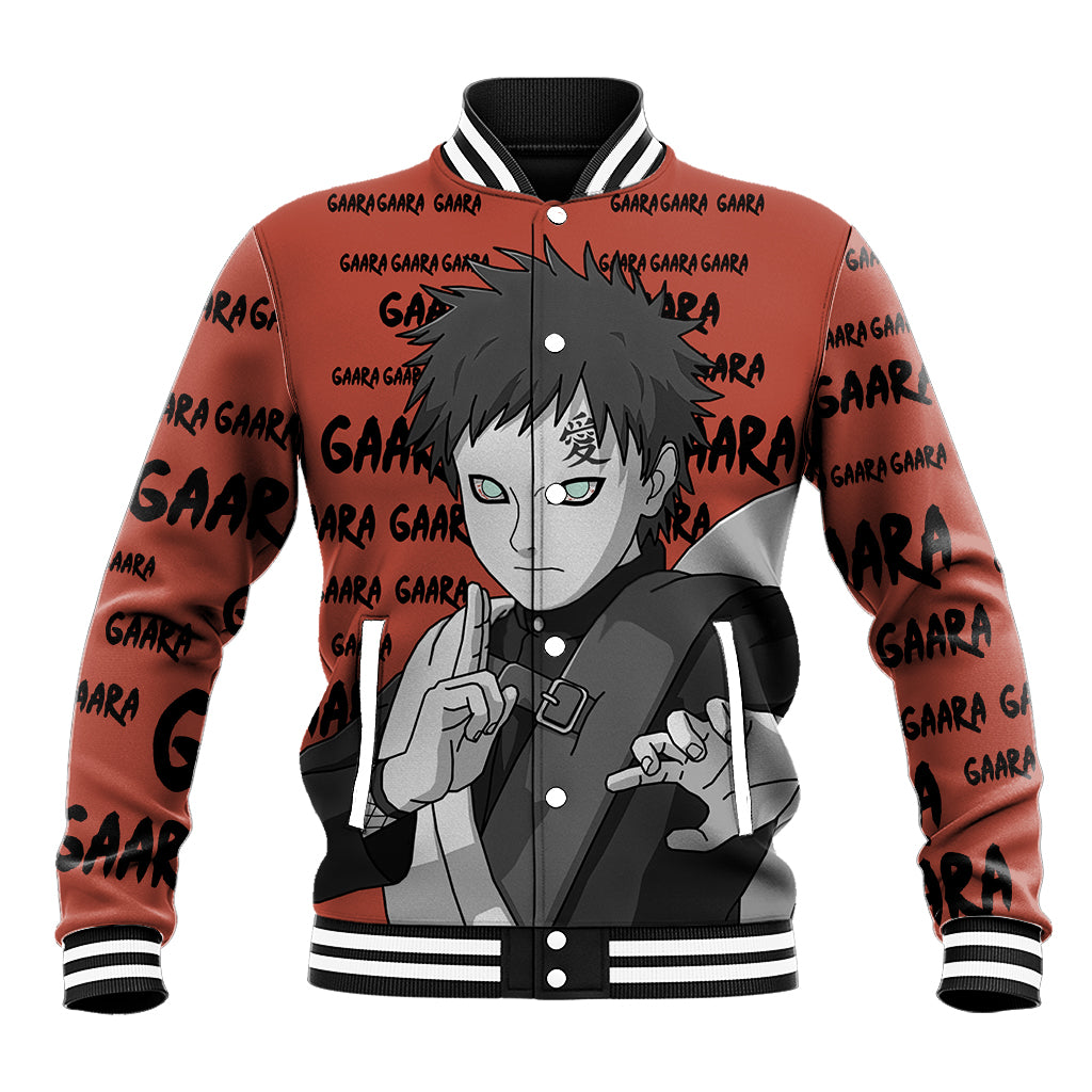 Gaara - Style Manga Baseball Jacket