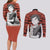 Gaara - Style Manga Couples Matching Long Sleeve Bodycon Dress and Long Sleeve Button Shirt