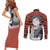 Gaara - Style Manga Couples Matching Short Sleeve Bodycon Dress and Long Sleeve Button Shirt