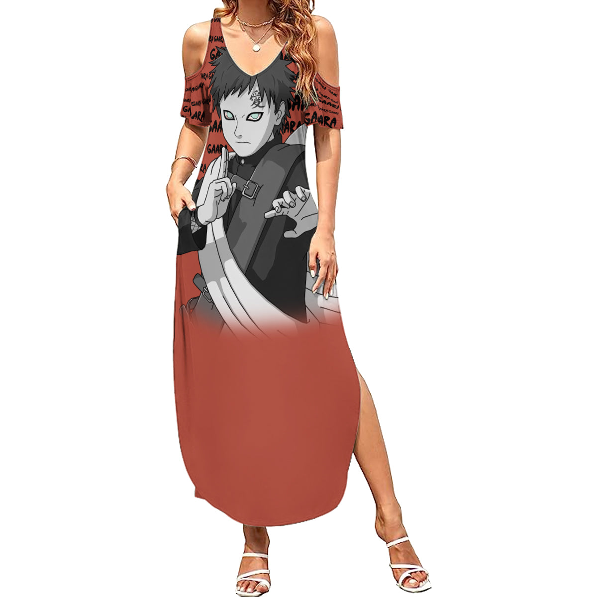 Gaara - Style Manga Summer Maxi Dress