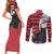 Deidara - Style Manga Couples Matching Short Sleeve Bodycon Dress and Long Sleeve Button Shirt