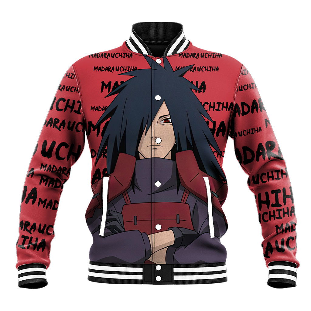 Madara Uchiha - Style Manga Baseball Jacket