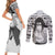 Neji Hyuga - Style Manga Couples Matching Short Sleeve Bodycon Dress and Long Sleeve Button Shirt