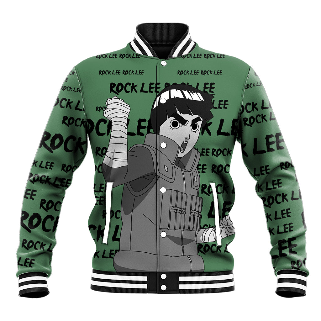 Rock Lee - Style Manga Baseball Jacket